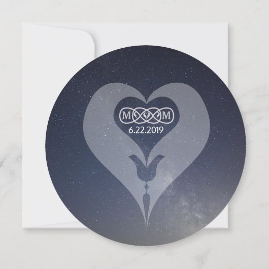 Einladung zur Zwillingsflamme (Rückseite)