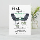 Einladung zusammenbringen (Stehend Vorderseite)