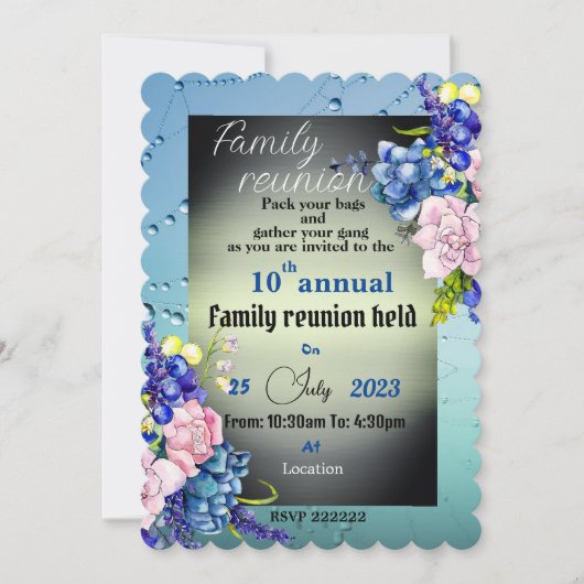 Einladung zusammenkommen (Vorderseite)