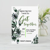 Einladung zusammenkommen (Stehend Vorderseite)