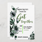 Einladung zusammenkommen (Vorne/Hinten)