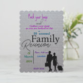 Einladung zusammenkommen (Stehend Vorderseite)