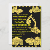 EinladungBau Einladung am Geburtstag, Konstantentu (Vorderseite)