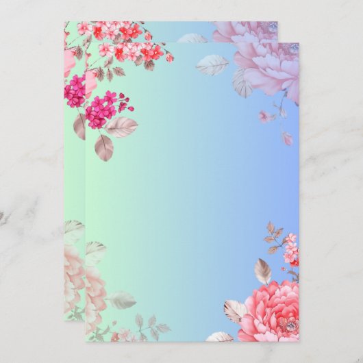 Einladungen (Vorne/Hinten)