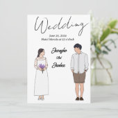 Einladungen (Stehend Vorderseite)