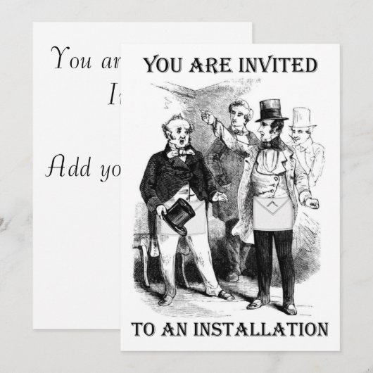 Einladungen (Vorne/Hinten)