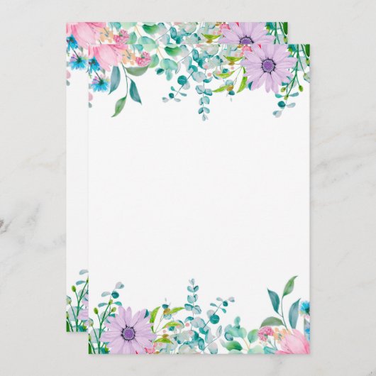 Einladungen (Vorne/Hinten)