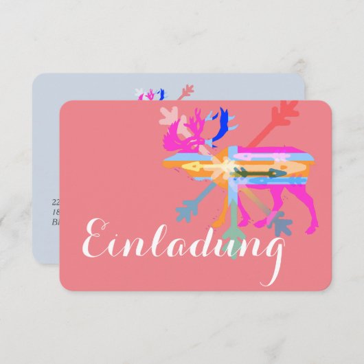 Einladungen (Vorne/Hinten)