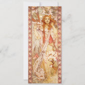 Einladungen Alphonse Mucha Jeanne d'Arc (Vorderseite)