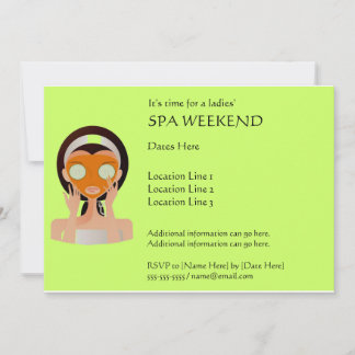 Einladungen am Wochenende des Wellness-Centers