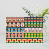 Einladungen an den Supermarkt