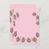 Einladungen/Asiatische Lilie/Umschläge inbegriffen Einladung (Vorne/Hinten)