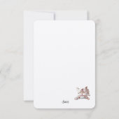 Einladungen : Baby Kitten (Rückseite)