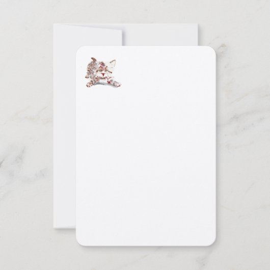 Einladungen : Baby Kitten (Vorderseite)