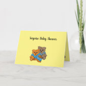 Einladungen : Babydusche (Vorderseite)