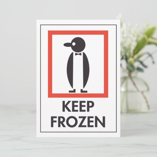 Einladungen behalten (Stehend Vorderseite)