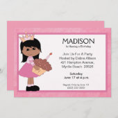 Einladungen der afrikanischen Prinzessin (Vorne/Hinten)