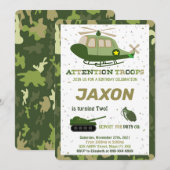 Einladungen der Armee (Vorne/Hinten)