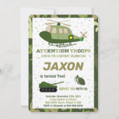 Einladungen der Armee (Vorderseite)