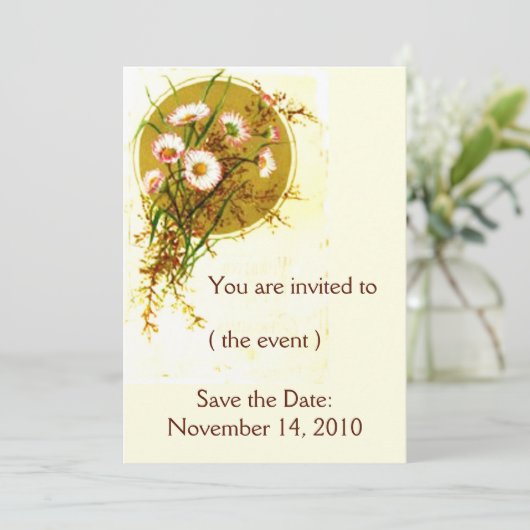 Einladungen der Blume (Stehend Vorderseite)