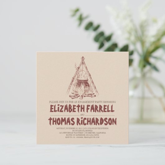 Einladungen der Camping-Partnerin (Stehend Vorderseite)