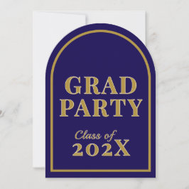 Einladungen der Graduierungspartei für Grads - Vor