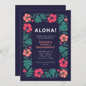 Einladungen der Hawaiian-Luau-Partnerin  (Vorne/Hinten)