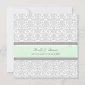 Einladungen der Mint-Grauen-Damaskus-Gruppe (Rückseite)