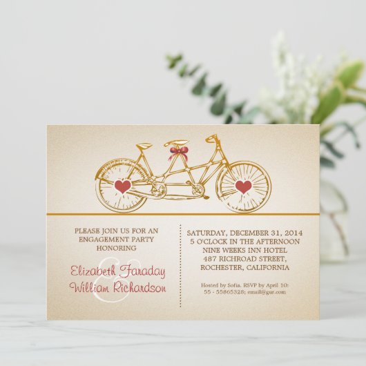 Einladungen der niedlichen Verbindungspartei (Stehend Vorderseite)