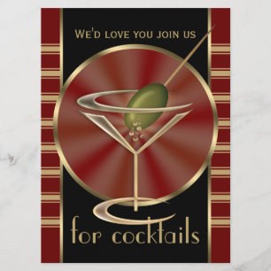 Einladungen des Cocktail-Party-XXL