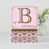 Einladungen des Junggeselinnen-Abschieds (Stehend Vorderseite)