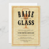 Einladungen durch eine Vintage Gruppe (Vorne/Hinten)