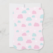 Einladungen, Einhorngeburtstage Einladung (Rückseite)