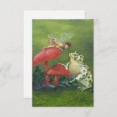 Einladungen "Fairy and Frog" (Vorne/Hinten)