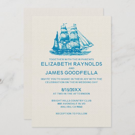 Einladungen für alte Boote (Vorne/Hinten)