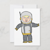 Einladungen für Astronauten (Vorderseite)