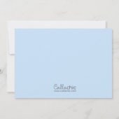 Einladungen für Baby-Jungen-Dusche (Elephant Water (Rückseite)