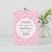 Einladungen für Baby Sprinkle (Stehend Vorderseite)