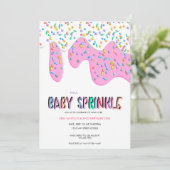 Einladungen für Baby Sprinkle (Stehend Vorderseite)