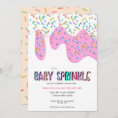 Einladungen für Baby Sprinkle (Vorne/Hinten)