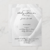 Einladungen für Babybett-Babydusche (Vorne/Hinten)