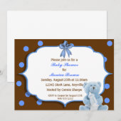 Einladungen für Babyboys (Vorne/Hinten)