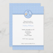 Einladungen für Babydusche (Vorne/Hinten)