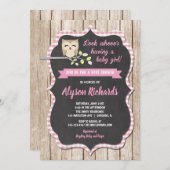 Einladungen für Babydusche (Vorne/Hinten)