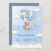 Einladungen für Babydusche (Vorne/Hinten)