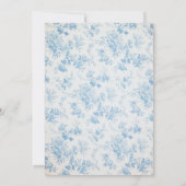 Einladungen für Babydusche (Rückseite)