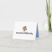 Einladungen für Babydusche (Rückseite)