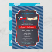 Einladungen für Babydusche (Vorne/Hinten)