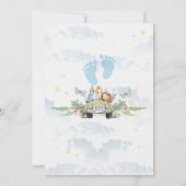 Einladungen für Babydusche (Rückseite)