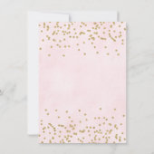 Einladungen für Babydusche (Rückseite)